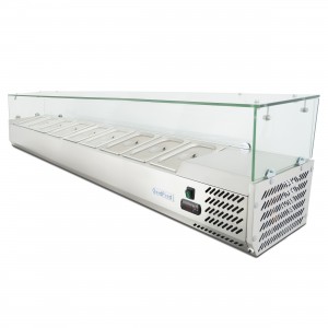 Витрина холодильная для топинга GoodFood GF-VRX2000/380-H6C